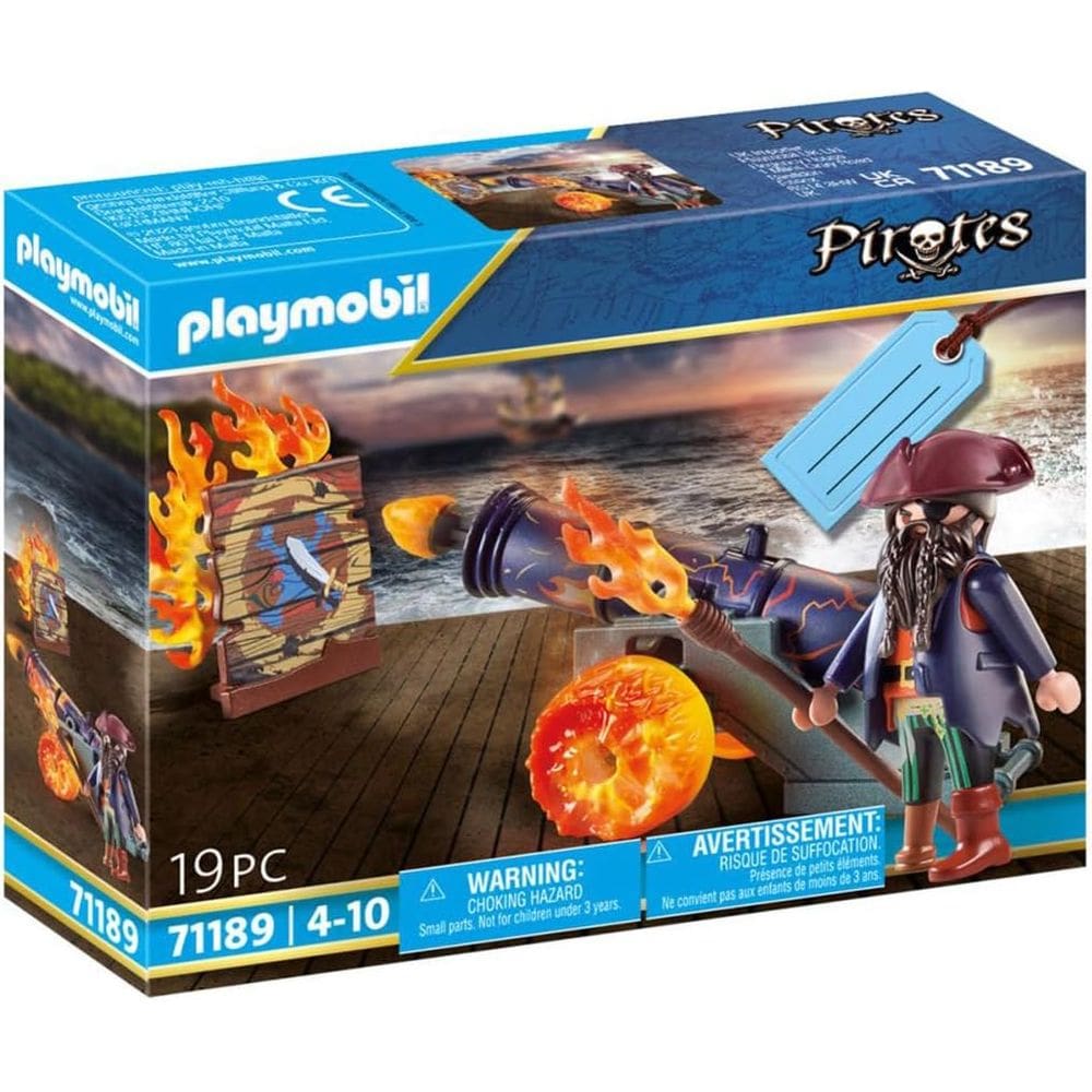 Playmobil Pirates - Pirata com Canhão - 71189