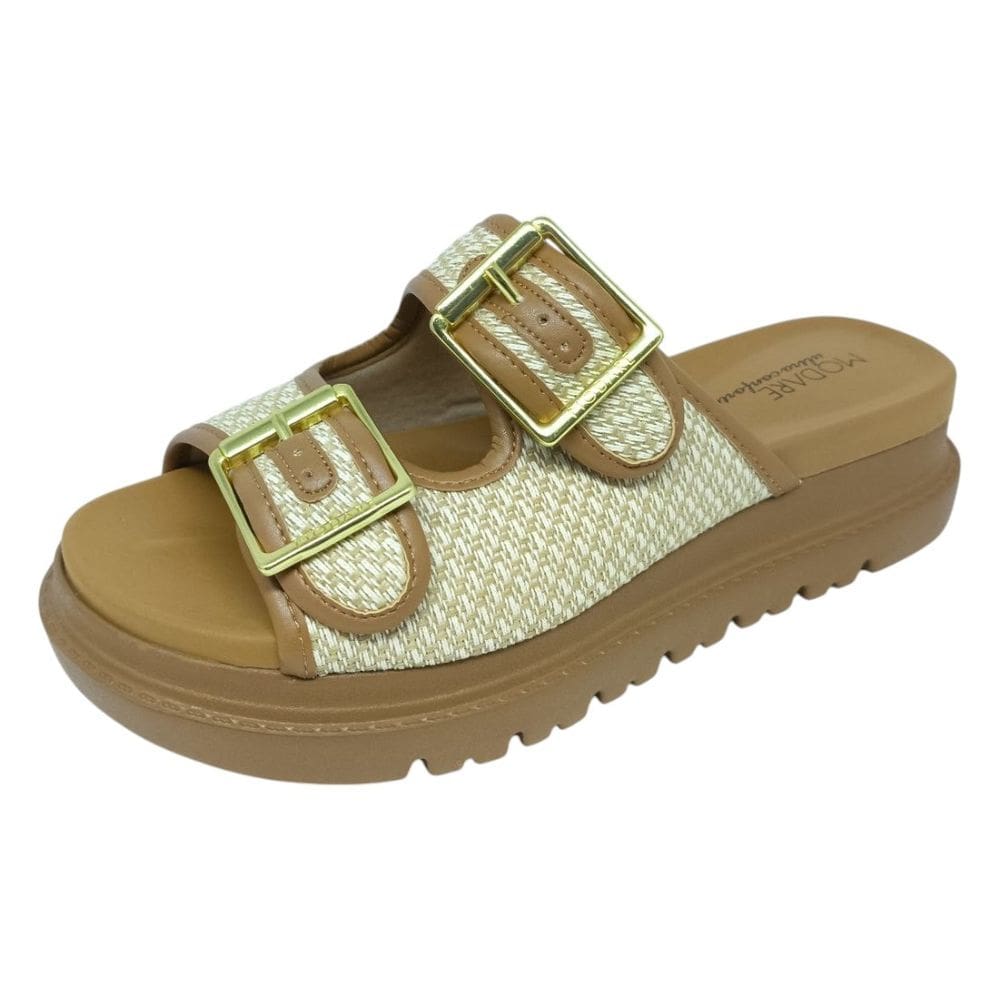 Chinelo Feminino Papete Flatform Super Conforto Modare