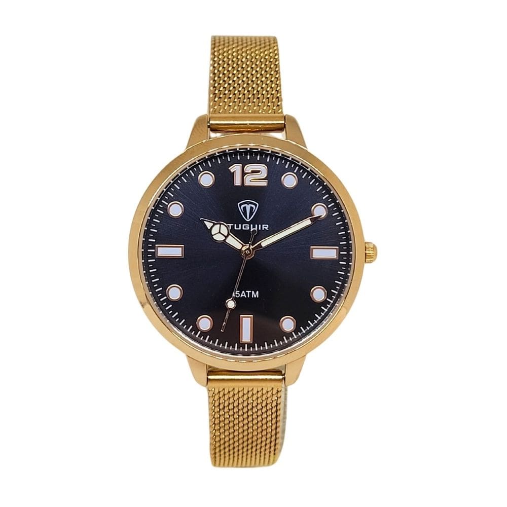 Relógio Feminino Relógio Tuguir Analógico TG227 Rose e Preto