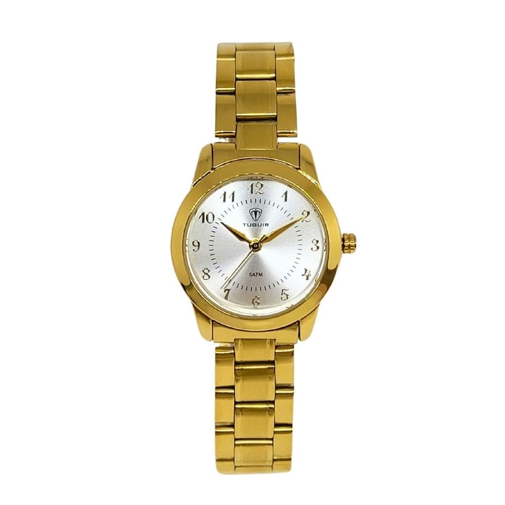 Relógio Feminino Relógio Tuguir Analógico TG175 Dourado