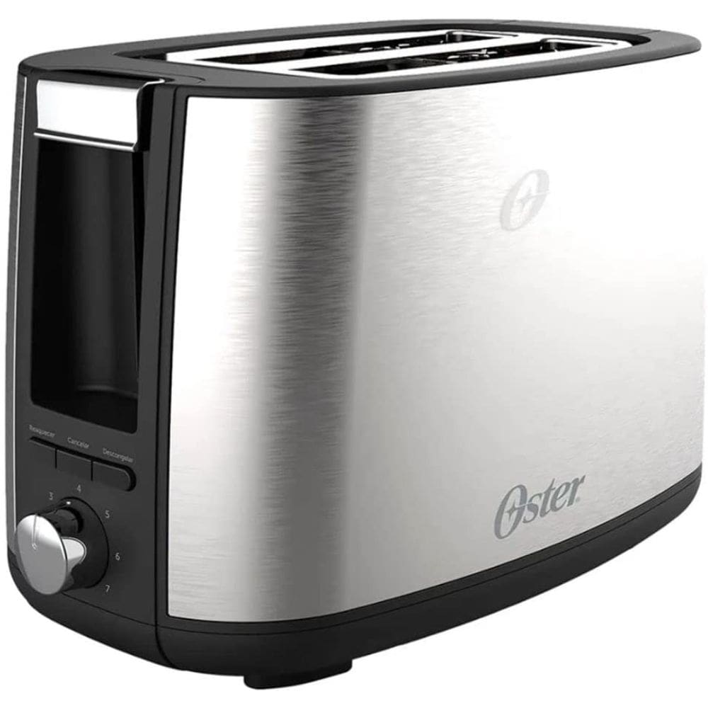 Torradeira Oster 220V Inox 650W C/ 7 Niveis De Tostagem