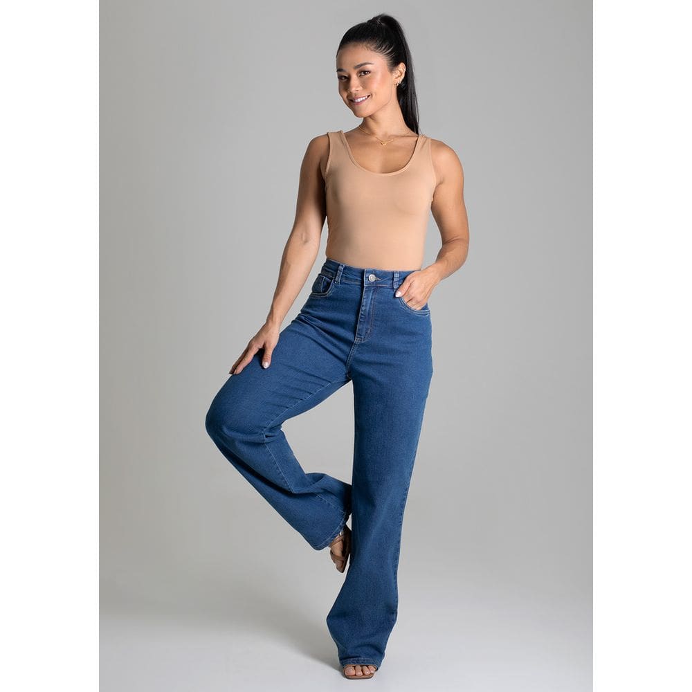 Calça Jeans Sawary Wide Leg - 279640