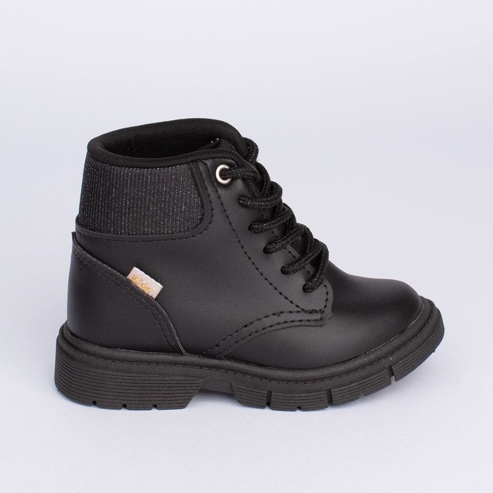 Bota Infantil Kidy Fashion Baby Preto