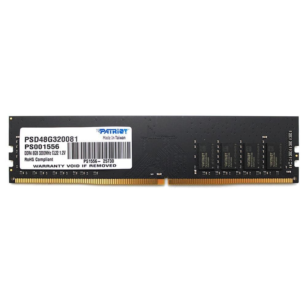 Memória DDR4 Patriot Signature Line, 8GB, 3200MHz