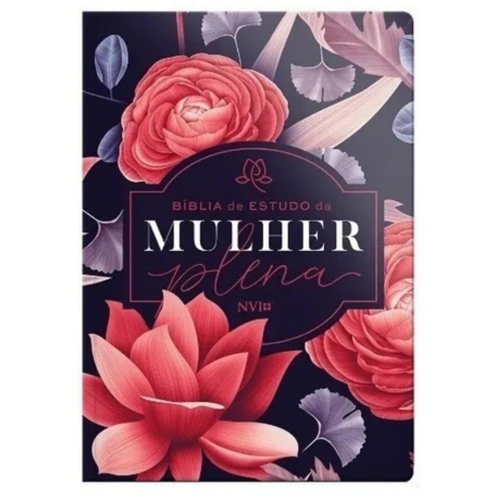 Bíblia De Estudo Da Mulher Plena - Nvi - Floral