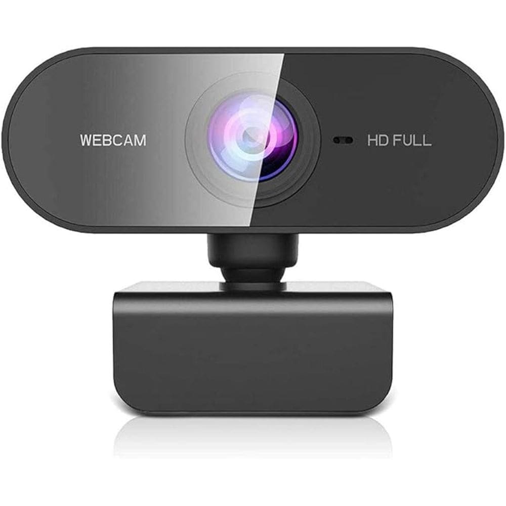 Webcam HD 720P USB Preta - Imagem e Som com clareza