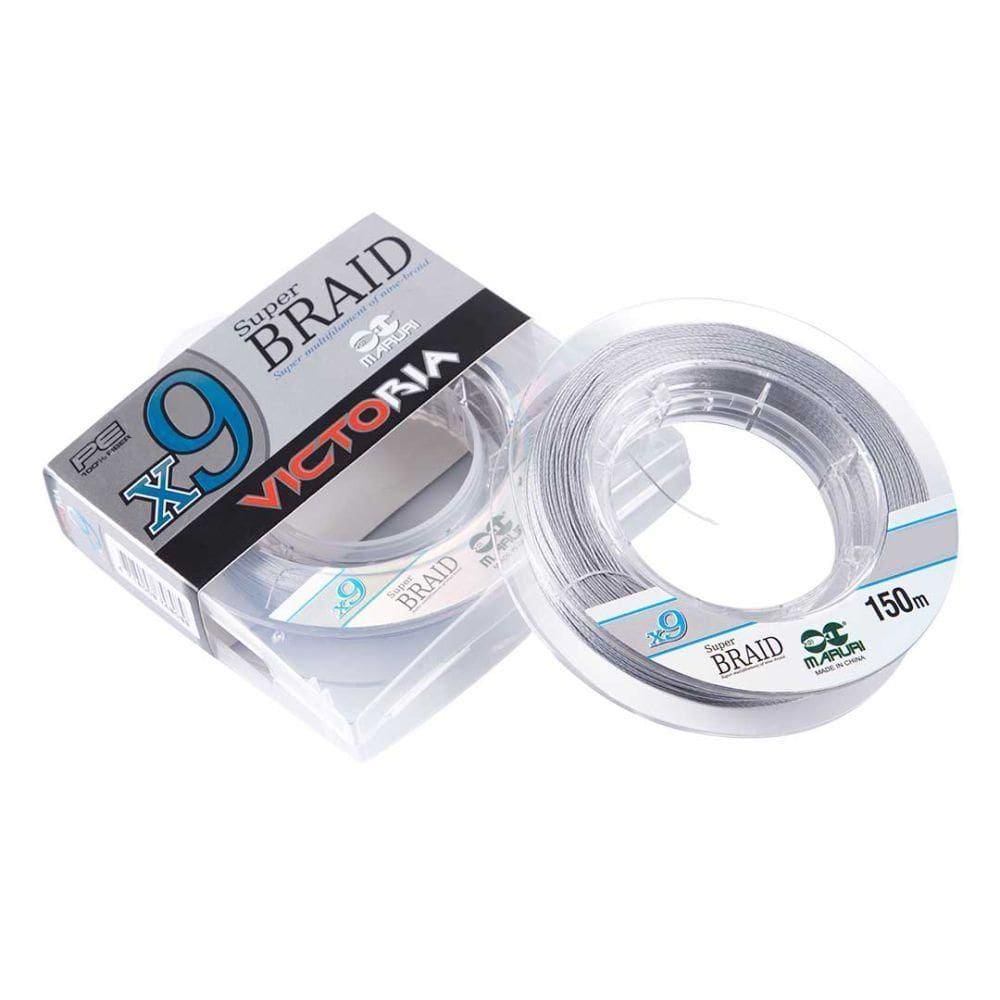 Linha Multifilamento Maruri Victoria X9 0,52mm 90lb 150m Victoria X9 Cinza