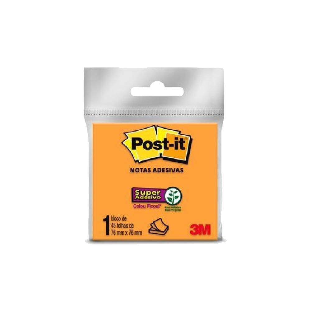 Bloco Papel Adesivo Post-it 2x Aderente - Origem Vegetal