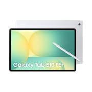Tablet Samsung Galaxy Tab S10 FE+ 5G, 128GB, 8GB, Tela 13.1" 90Hz, S Pen e Capa Inclusas - Prata