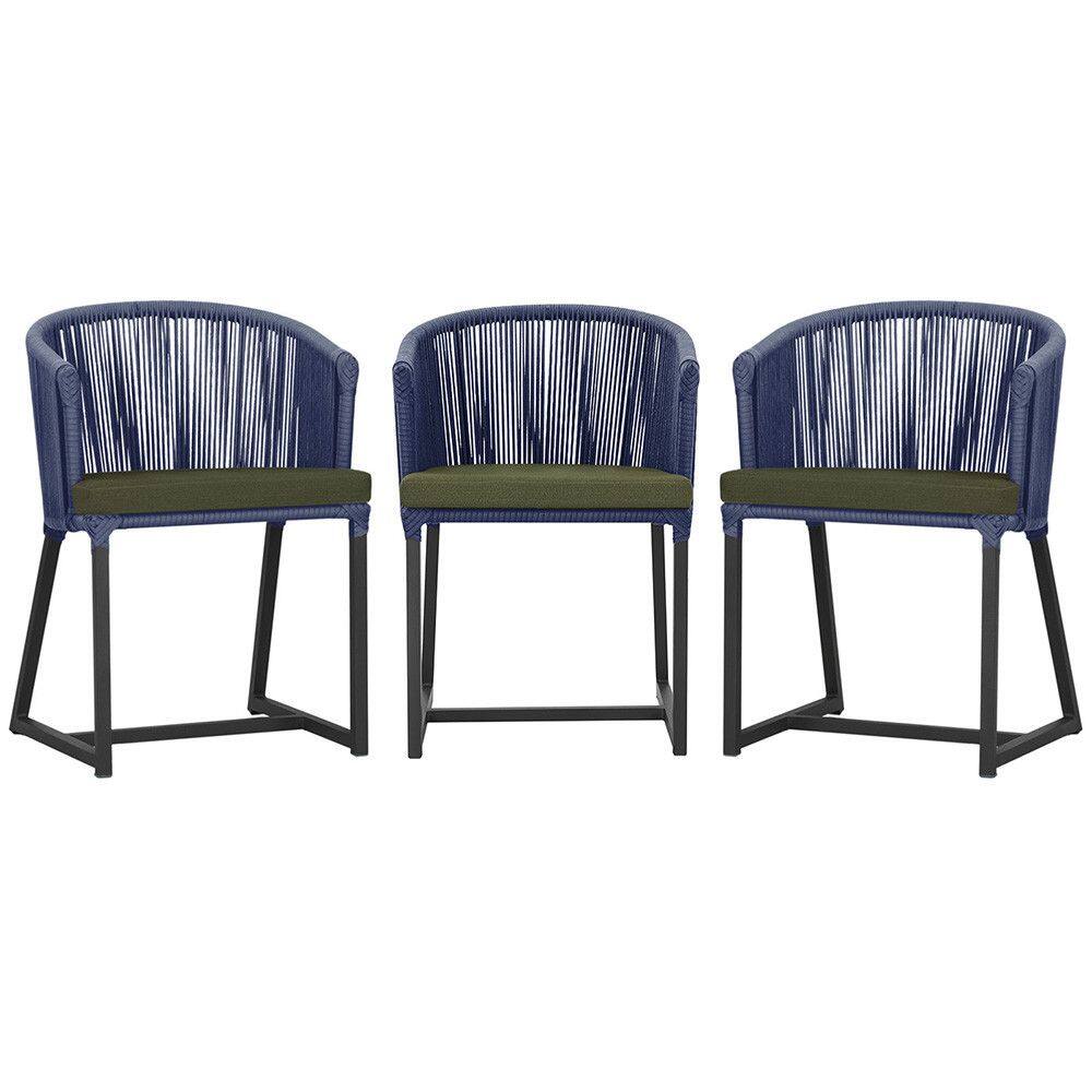 3 Cadeiras de Jantar 