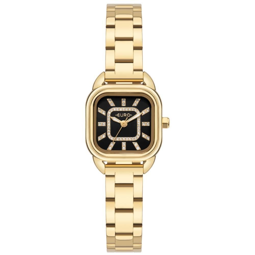 Relógio Euro Feminino Ref: Eu2036Yvg/4P Casual Retangular