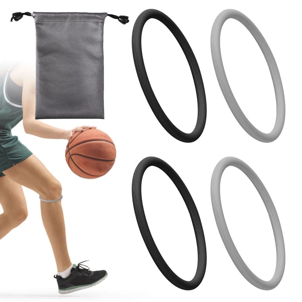 Alças de suporte do tendão patelar BOXOB, 4 peças para correr, basquete