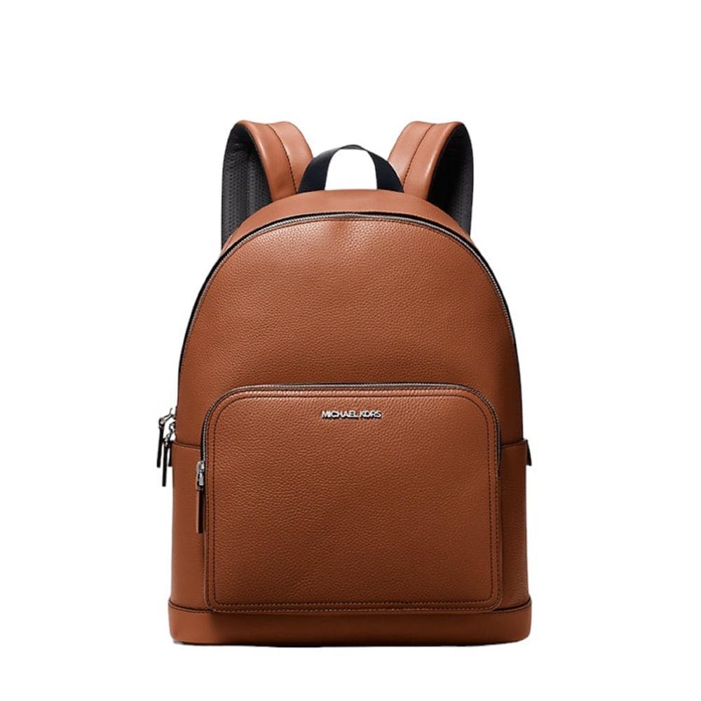 Mochila masculina Michael Kors em cobre com logotipo MK Commuter G-Large