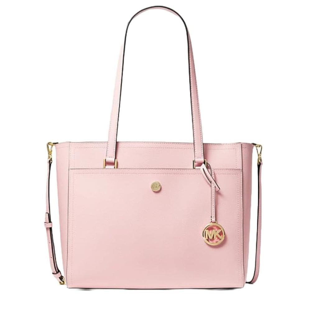 Sacola Michael Kors Maisie Large Leather Powder Blush