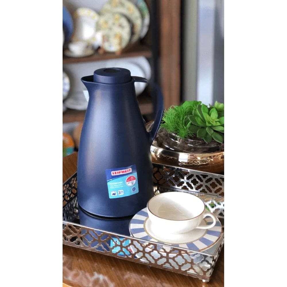Garrafa Te´rmica Leifheit Harmonic azul Marinho 1 litro