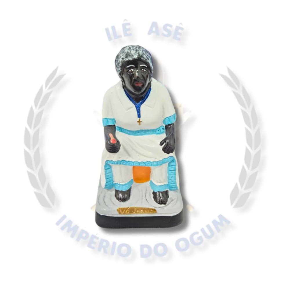 Imagem De Gesso Umbanda 20Cm - Vovo Joana