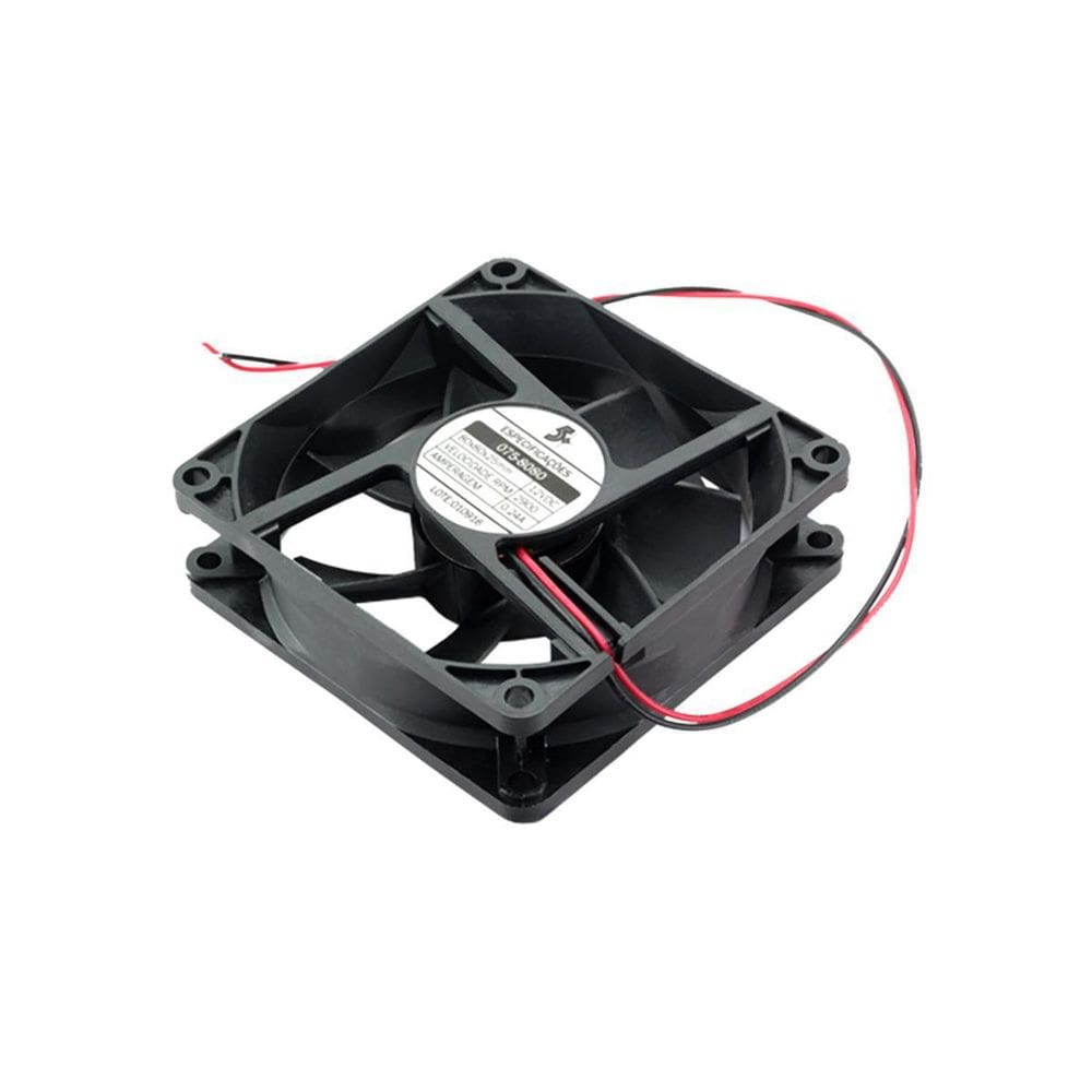 Cooler 80X80 5+ 25Mm 12V 075-8080