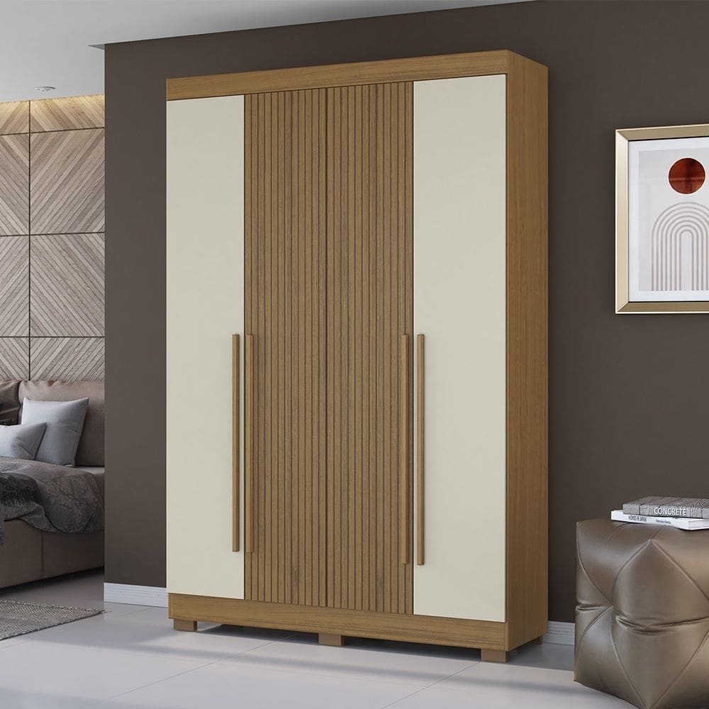 Guarda Roupa Roupeiro 0240 Atacama Areia Aramóveis