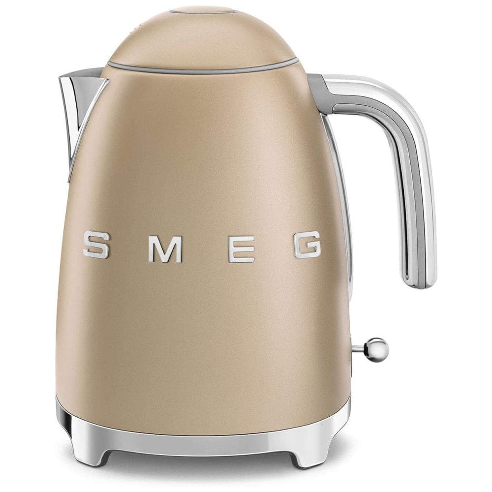 Chaleira Elétrica SMEG 50s Retro Style 7 Cup com Desligamento Automático, Base Removível e Indicador de Água, KLF03CHMUS, Acabamento Fosco