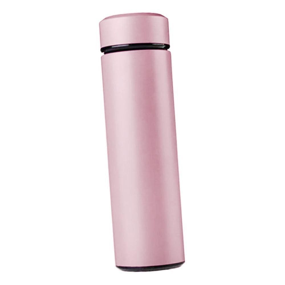 Garrafa Térmica Inox 500ml Quente Frio Tampa Rosa Nº16