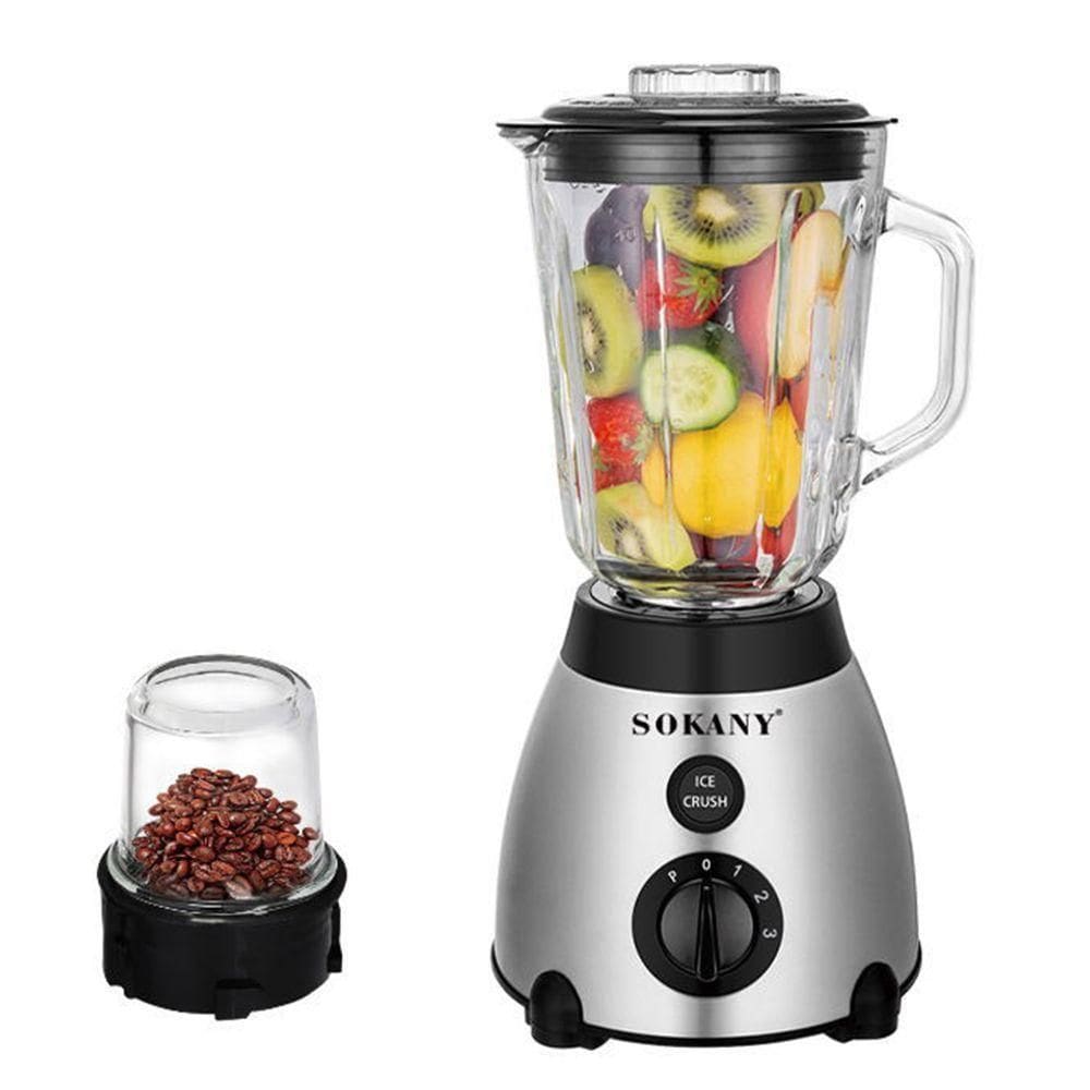 Liquidificador Potente 1000w Vidro 1500ml + Triturador De Alimentos Voltagem:220v