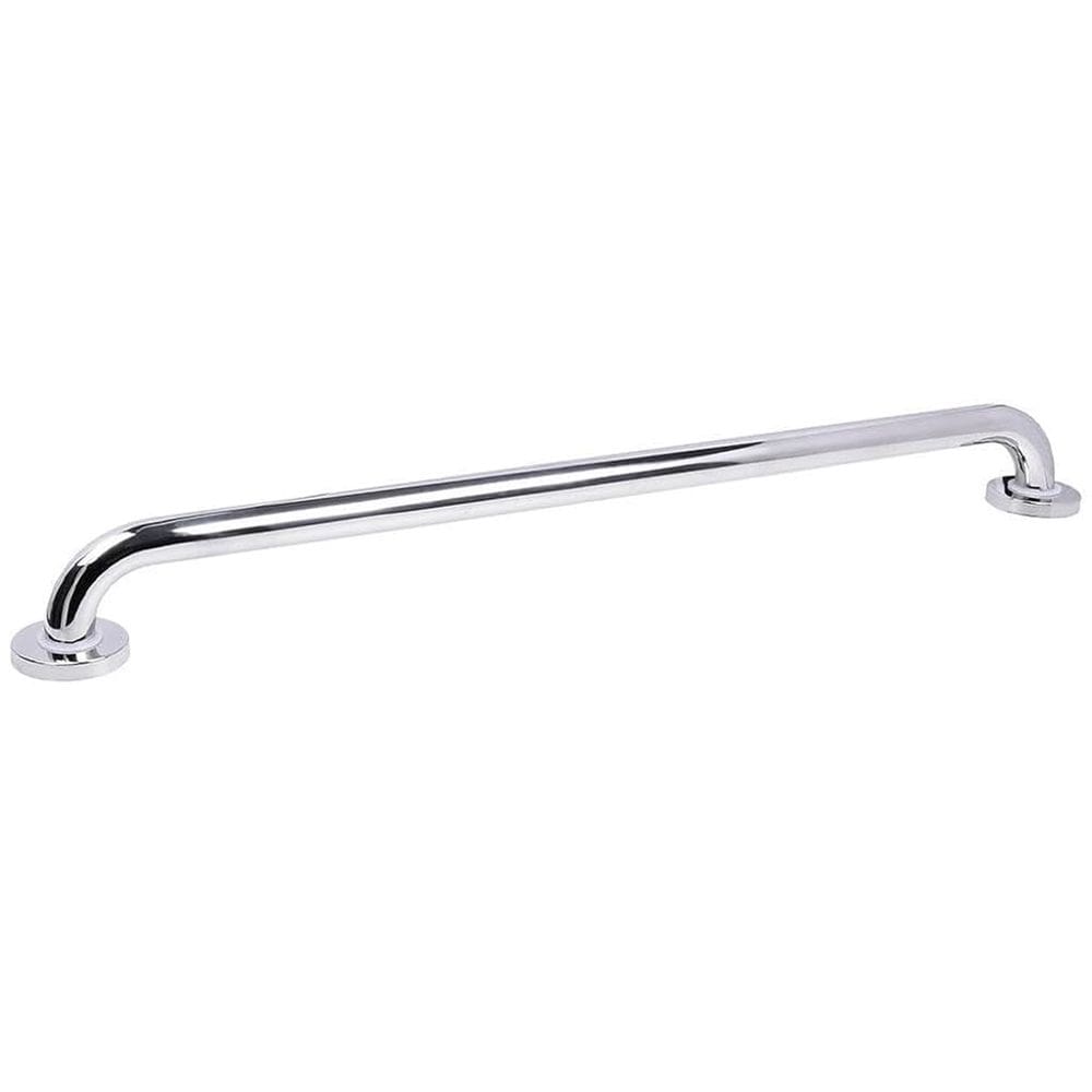 Barra de Apoio Inox 70cm Idoso Deficiente Cadeirante Suporte Banheiro Box Corrimao Segurança Evita Queda Acessibilidade
