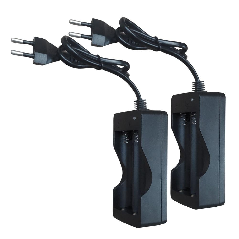 Kit 2 Carregador Pilha Ultrafire 18650 3.7V 6800mAh