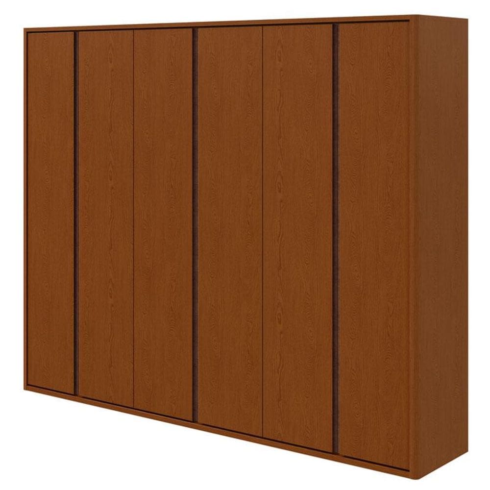 Guarda Roupa Casal Leder 6 Portas Frassino - Lopas