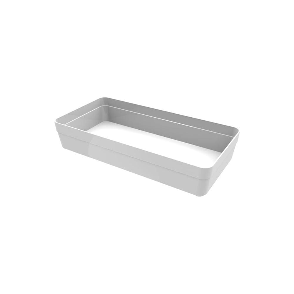 Organizador De Gavetas Componível Crippa 30x15x5,7 Cm Branco