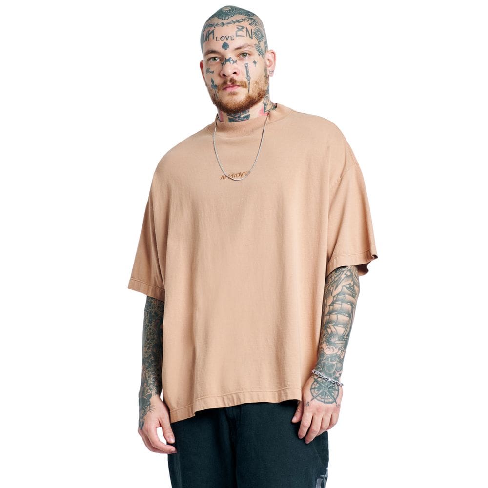 Camiseta Approve Masculina Huge Monochromatic Oversize
