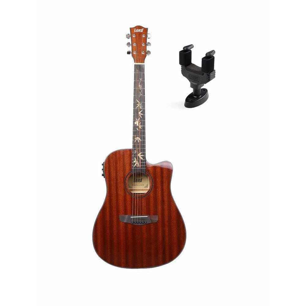 Kit Violão Land Varnish Mahogany L-825B + Suporte De Parede