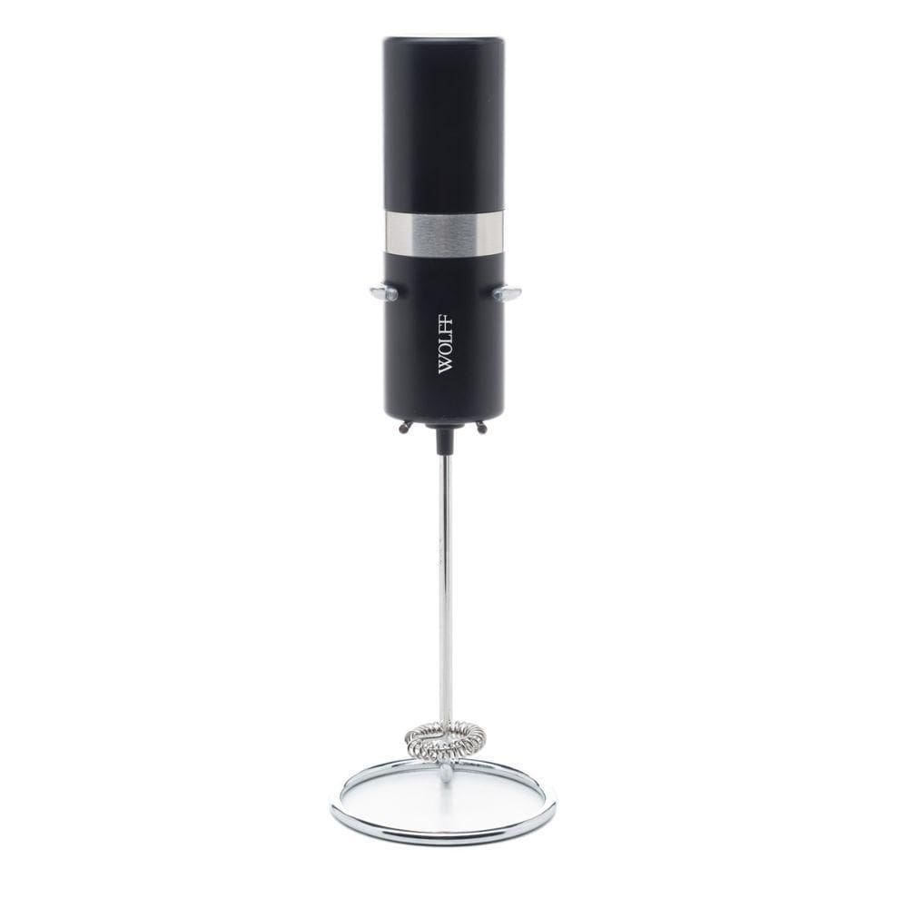 Mixer Elétrico Para Bebidas De Aço Inox E Plástico Com Suporte Wolff