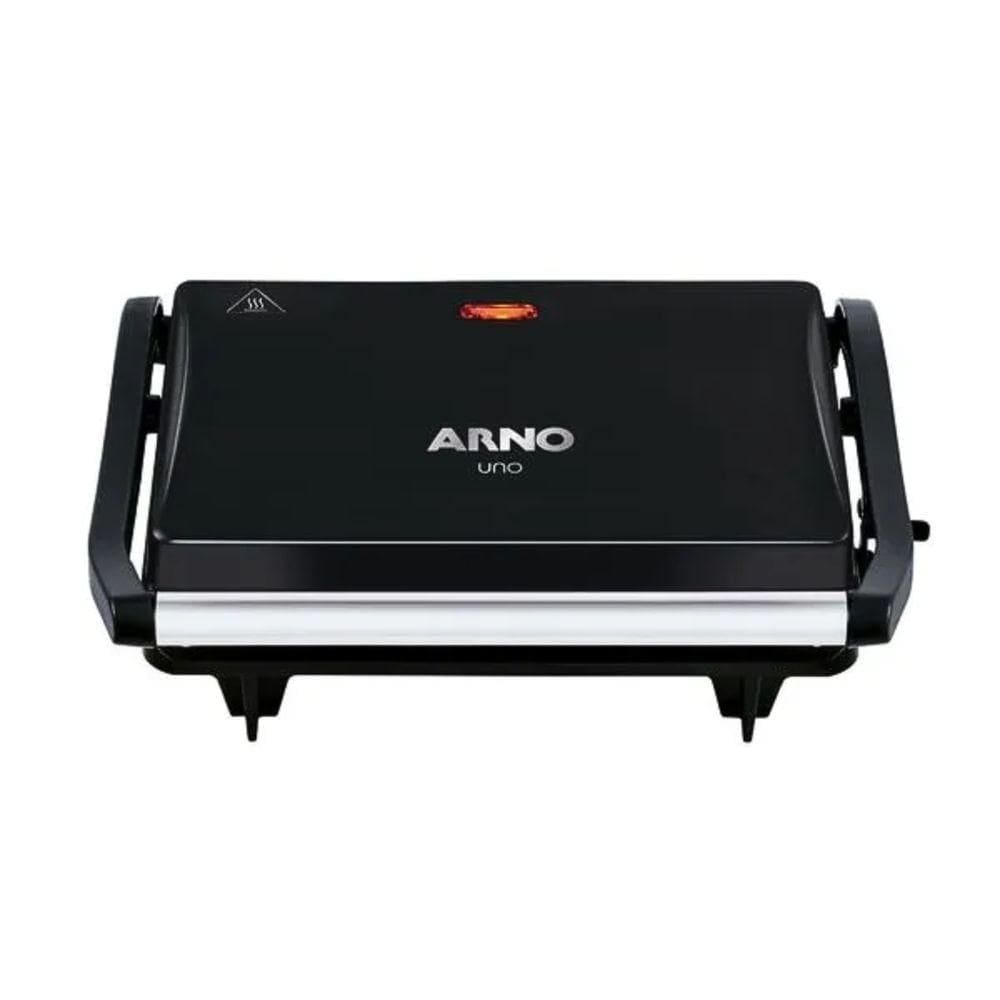 Grill Panini 220v Preto Arno Compacto Sw3318b3