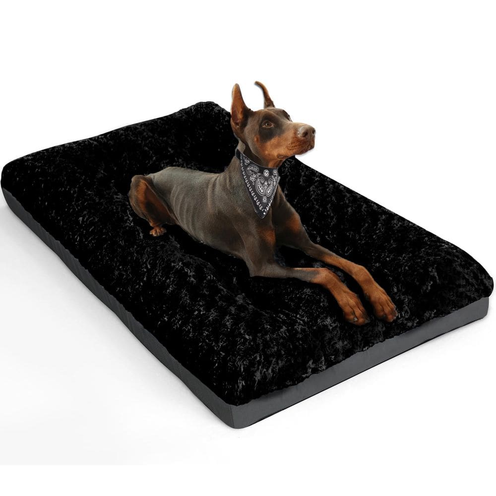 Cama de cachorro POCBLUE Deluxe lavável para cães grandes de até 32 kg
