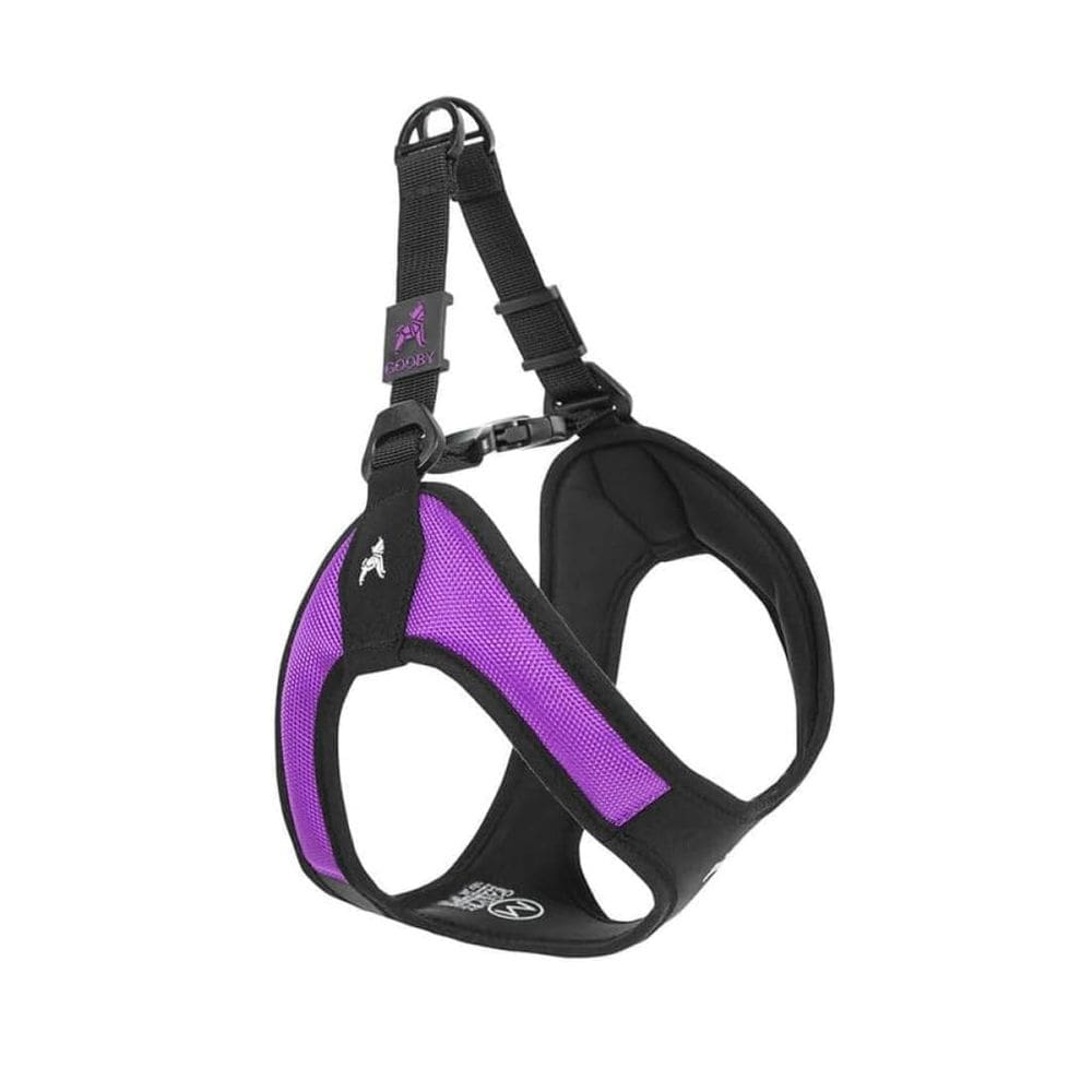 Arnês para cães Gooby Escape Free Easy Fit Purple para cães pequenos