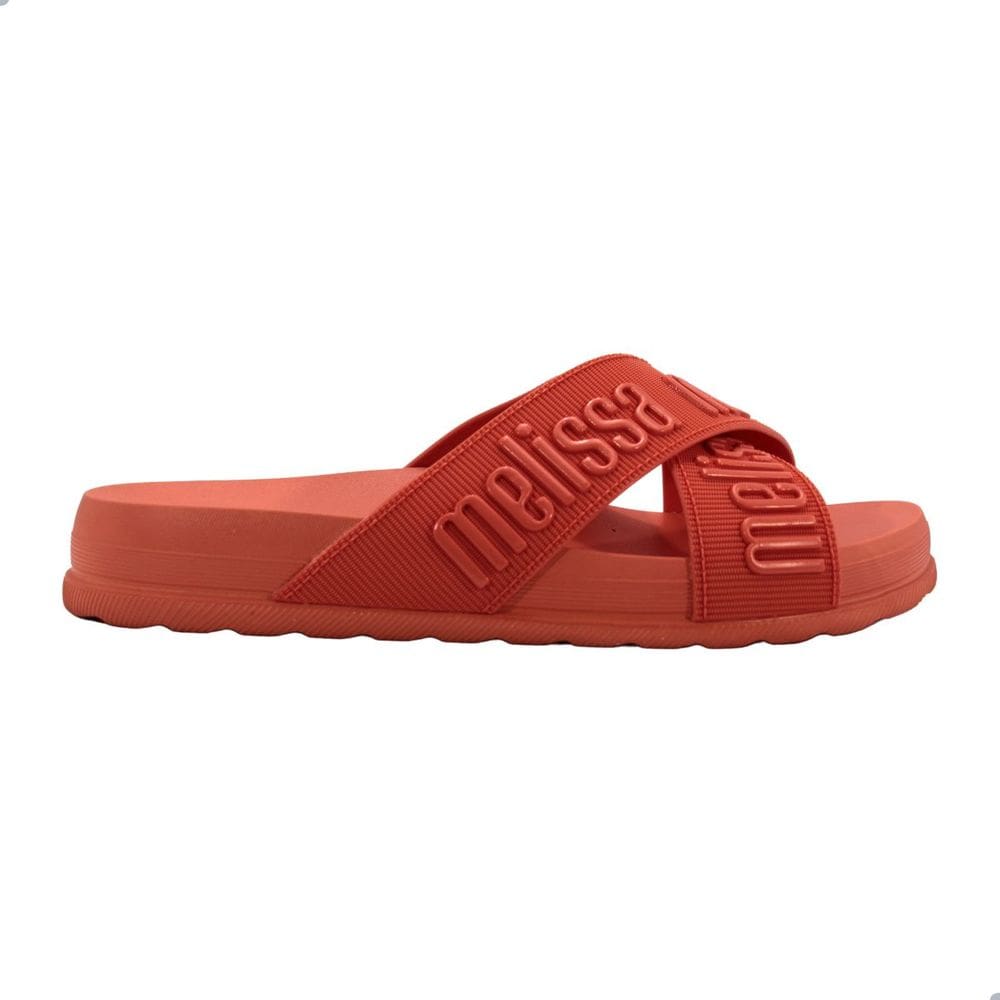 Tamanco Melissa Cozy Slide M Lover II Ad Laranja
