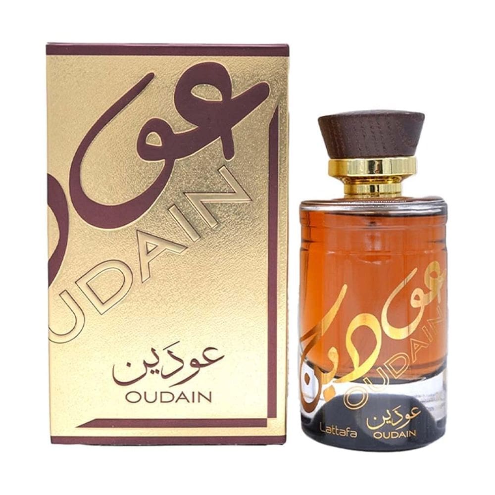 Perfume Lattafa Oudain EDP 100mL para unissex