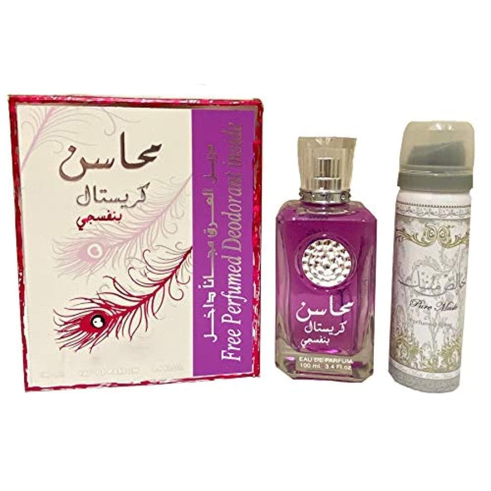 Perfume Lattafa Perfumes Mahasin Crystal Violet para mulheres