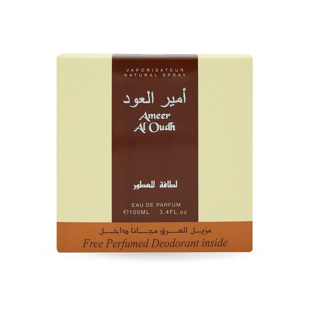 Conjunto de 2 peças de perfume Lattafa Ameer Al Oudh para un