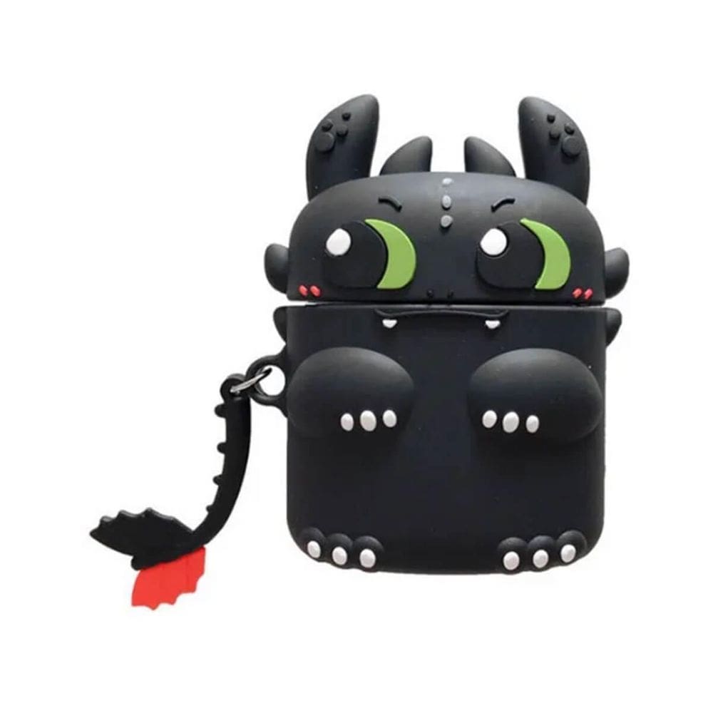 Capa Case Fone De Ouvido Sem Fio Night Fury Silicone 3D