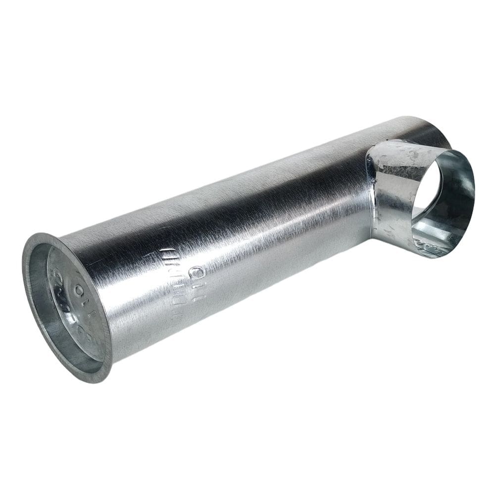 Joelho Para Chaminé Galvanizado Para Fogão A Lenha 110mm - 317 Hedlund
