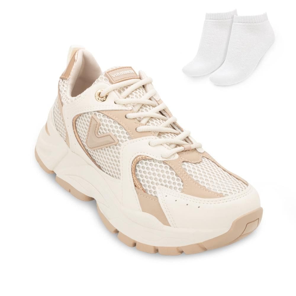 Tênis Casual Via Marte e Meia VM25-14001