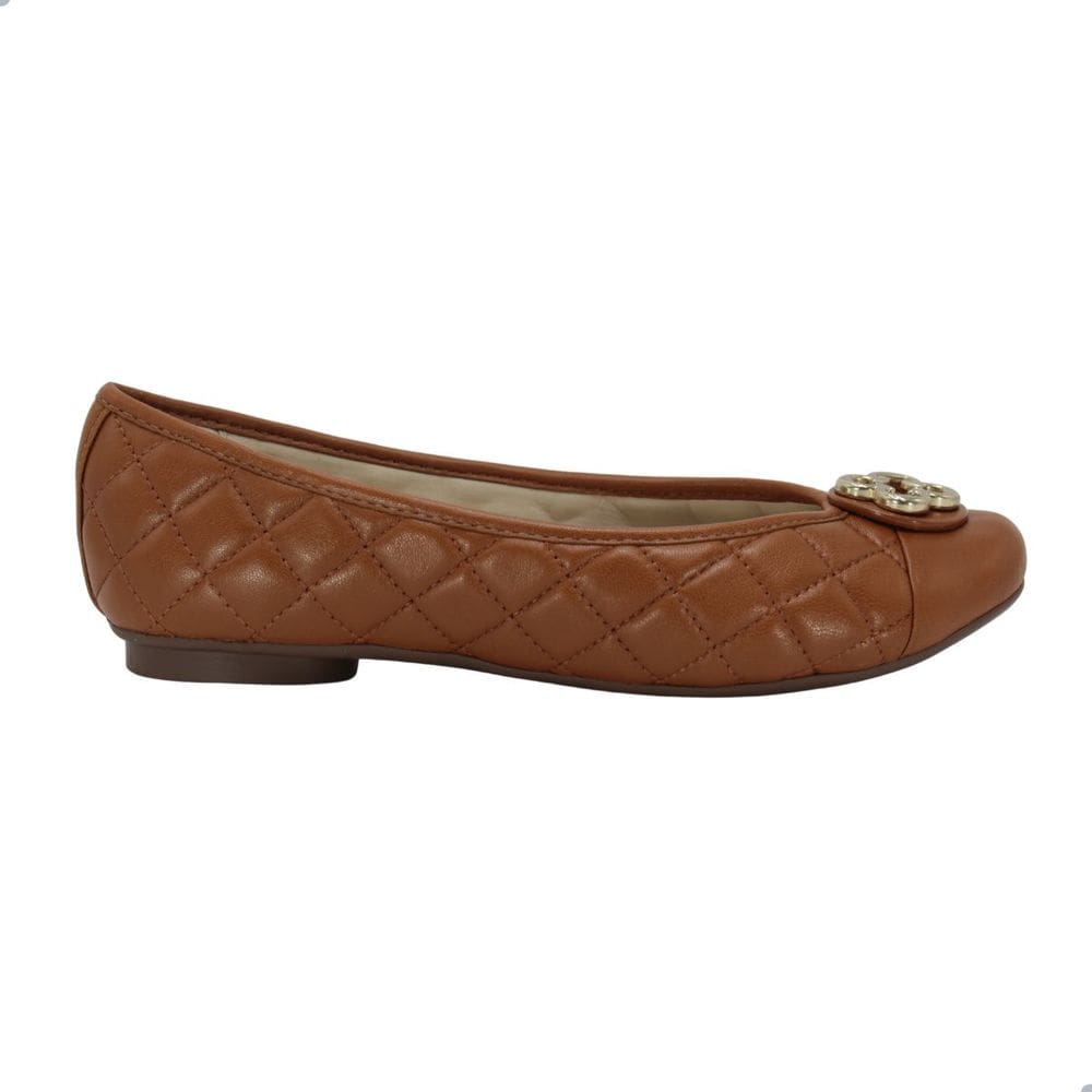 Sapatilha Feminina Capodarte Catherine Camel e Prata