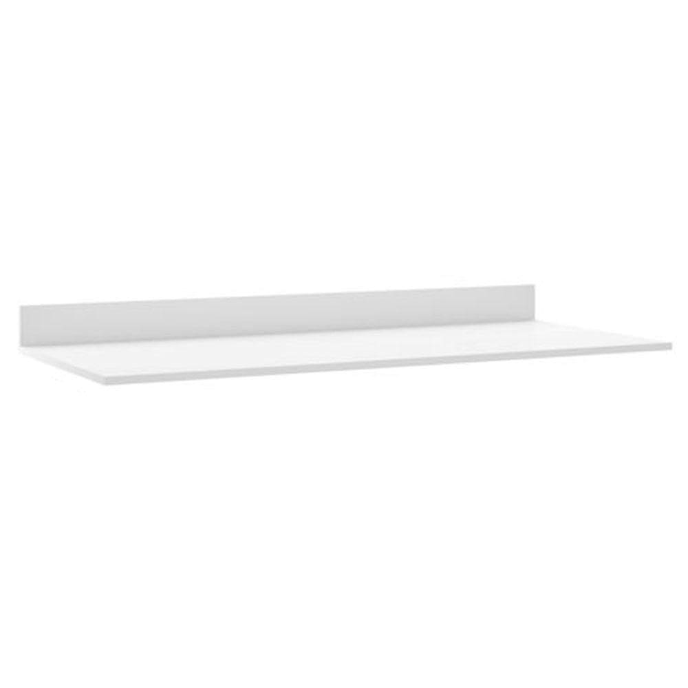 Tampo Balcão Cozinha Sabrina 120x52cm Branco Mdp Menu Móveis Branco