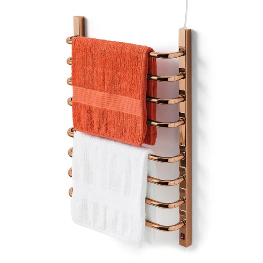 Toalheiro Térmico Grande Bronze 110v Fio Superior Direito