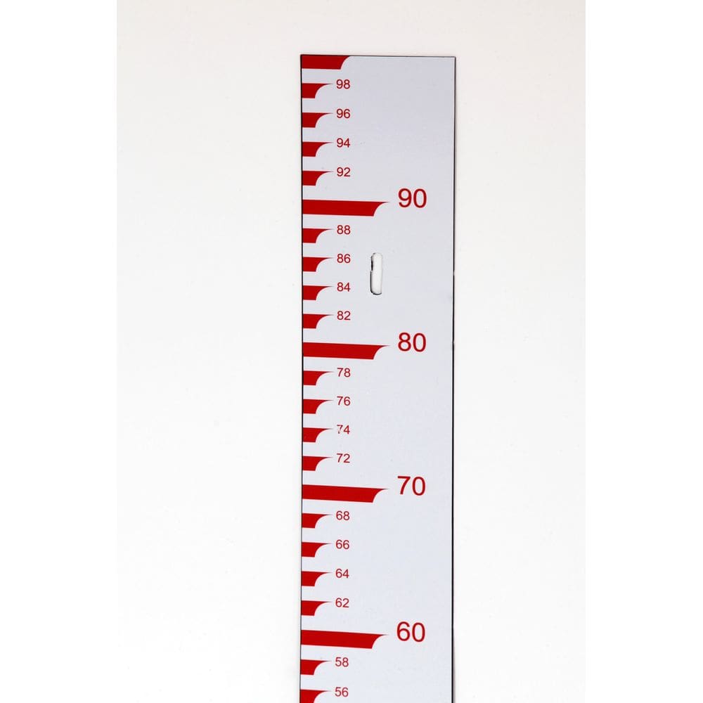 Régua Linimétrica - Fluviométrica 1000x70x2mm
