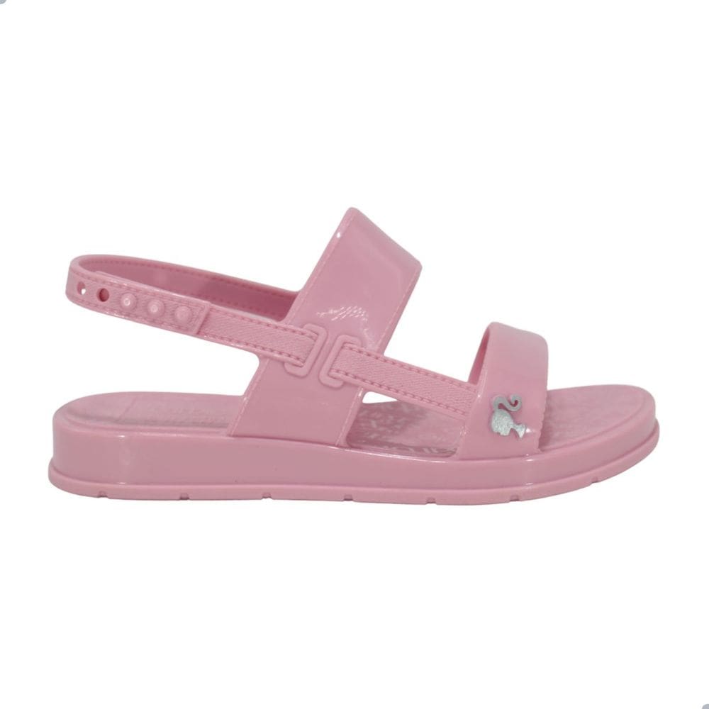 Sandália Feminina Infantil Grendene Kids Color Mochila Rosa Claro