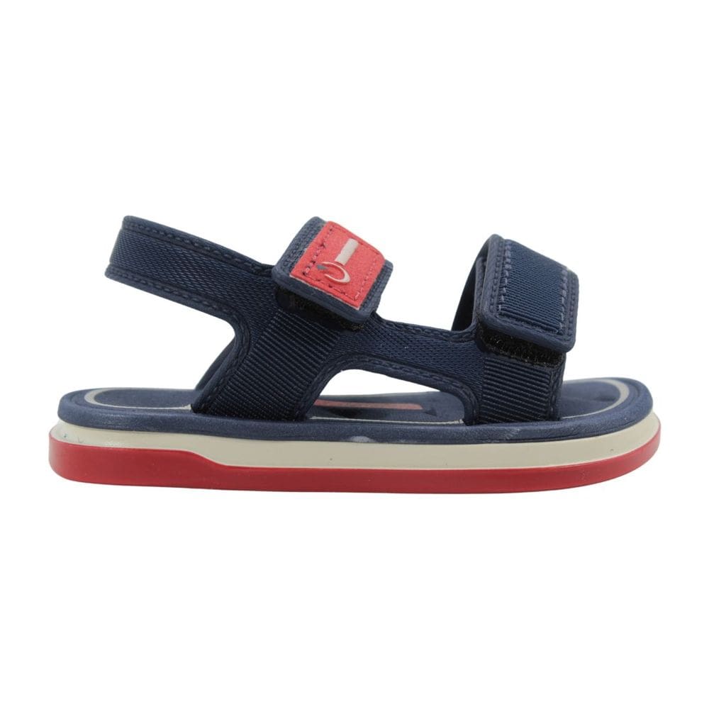 Sandália Bebe Cartago Malaga Sport Azul e Vermelha