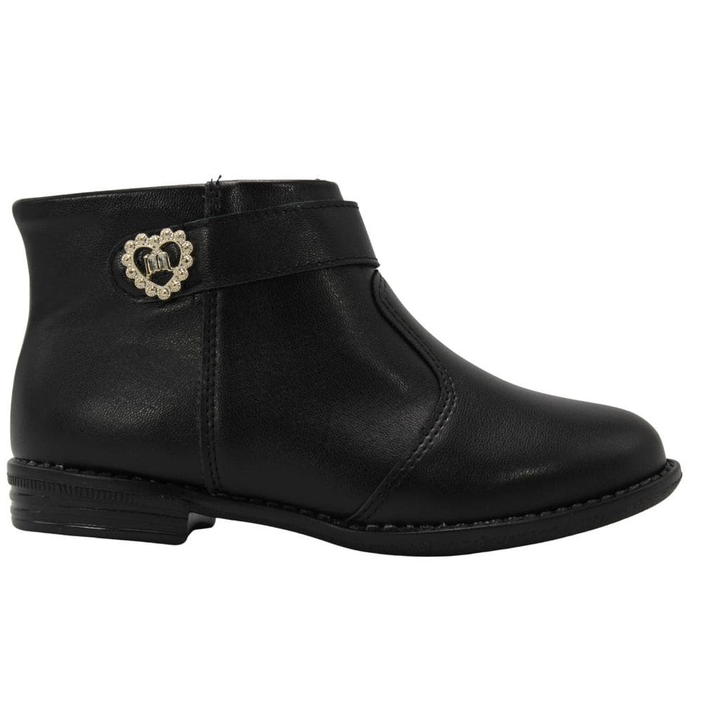 Bota Infantil Molekinha Napa Preto