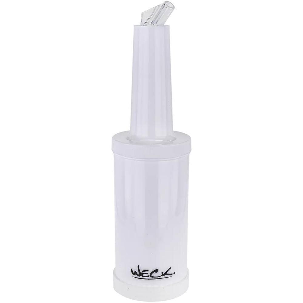 Garrafa Store`n Pour 1 Litro Branca Armazenar Servir Bebidas Pub Bar Mixologista